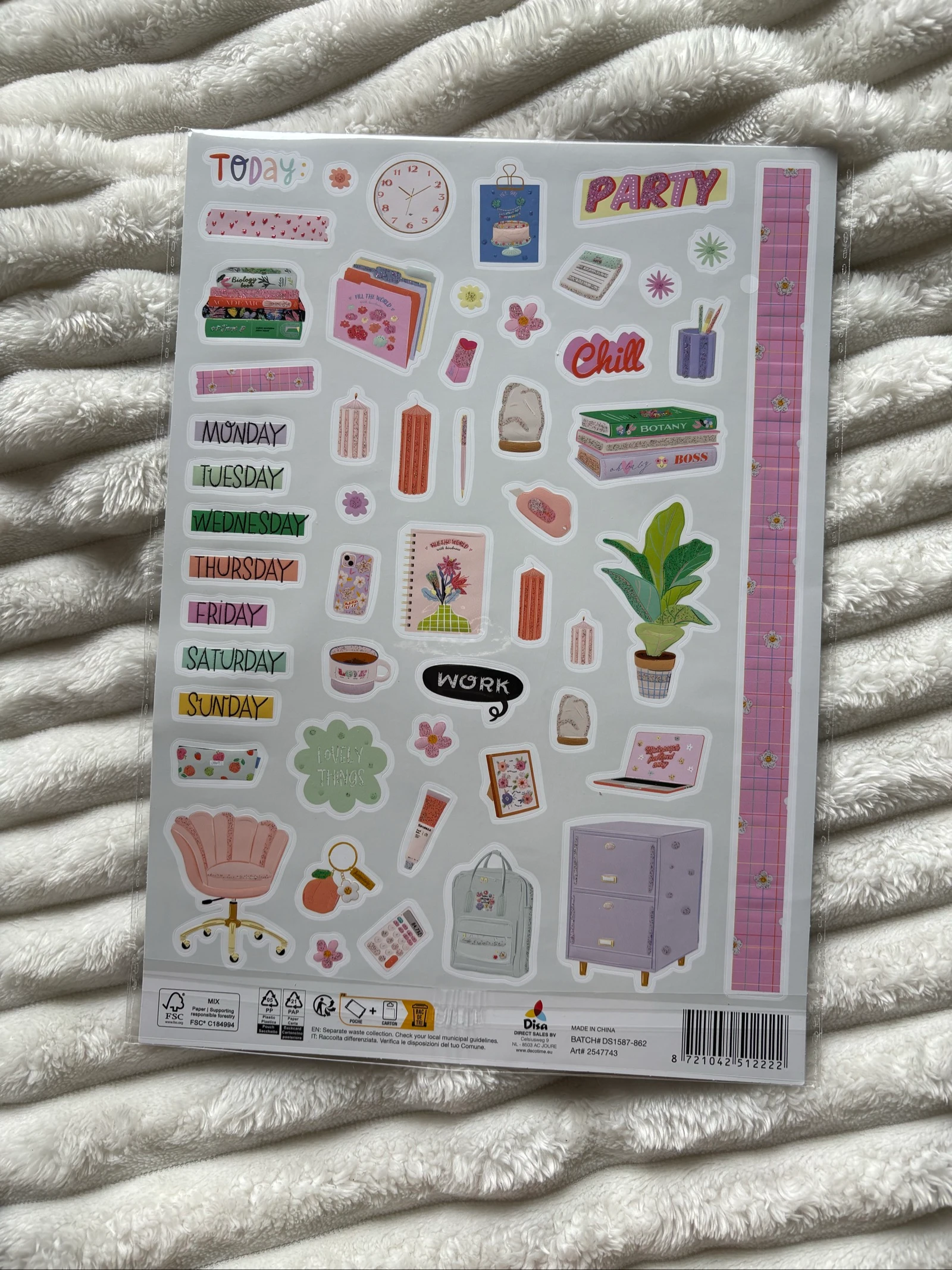 Plakplaatje stickers voor scrapbooking en journaling – photo 2